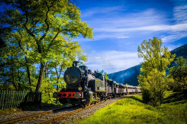 train à vapeur Occitanie