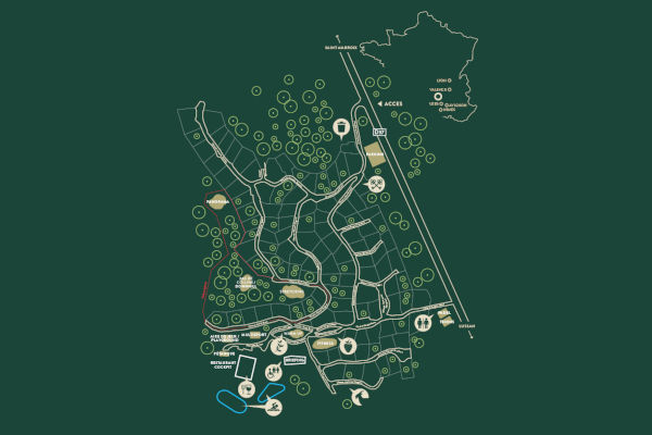 plan Domaine des Barons